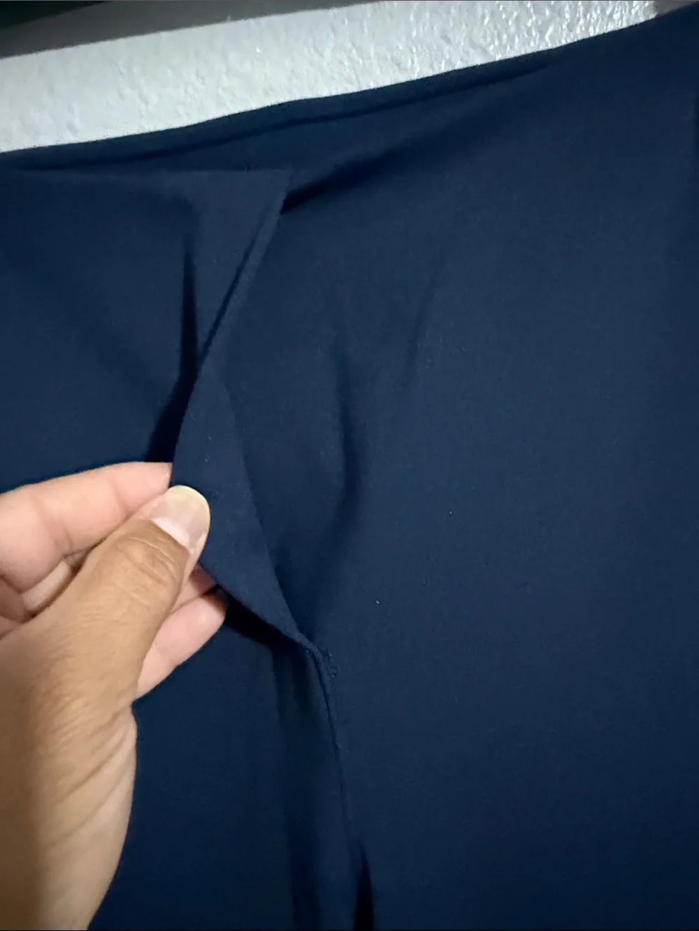 lululemon athletica smooth-fit pull-on high-rise pants color navy